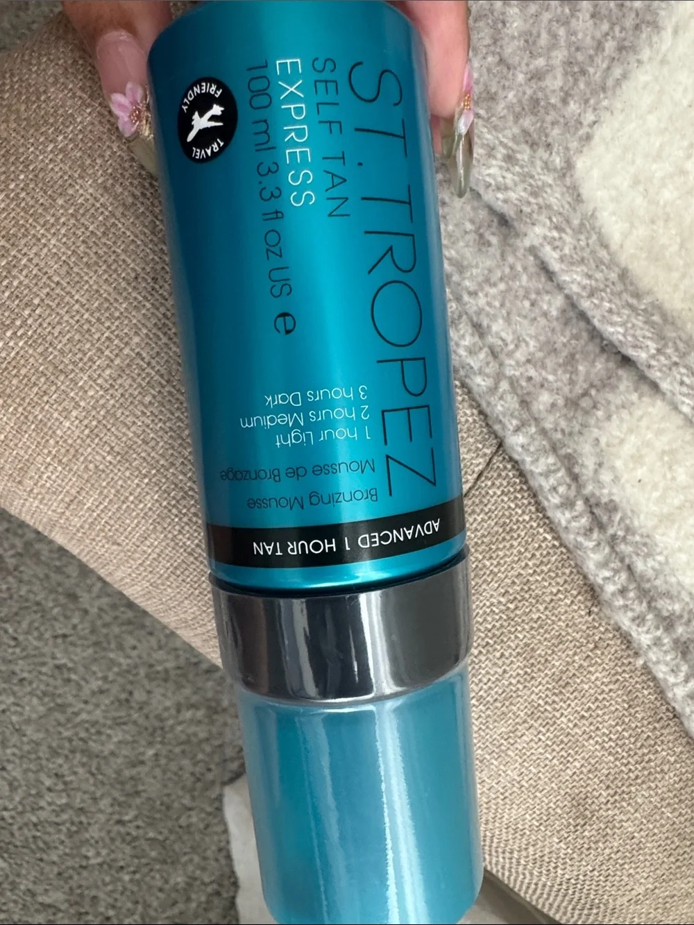 St. Tropez Self Tan Express Mousse - Teal Bottle